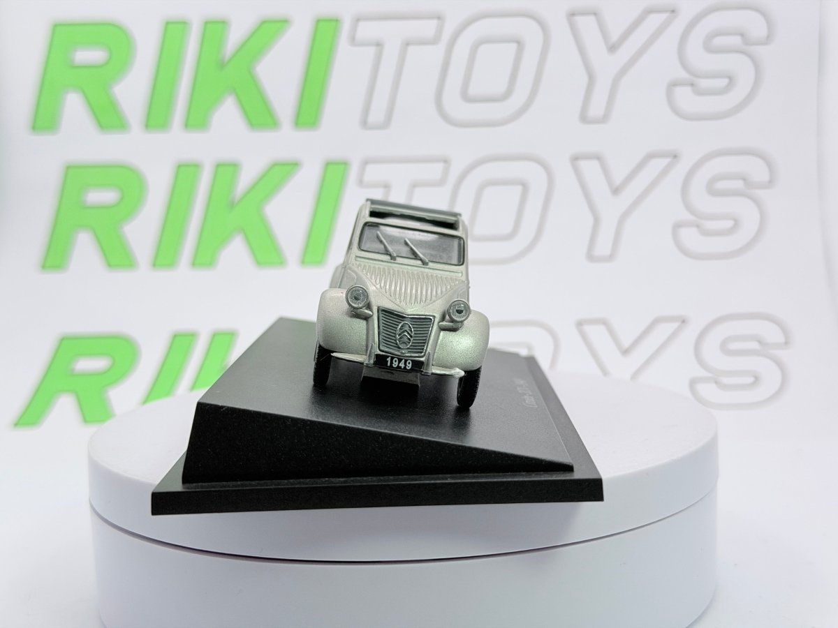 Citroen 2CV Edicola 1/43 Argento - RikiToys - Edicola