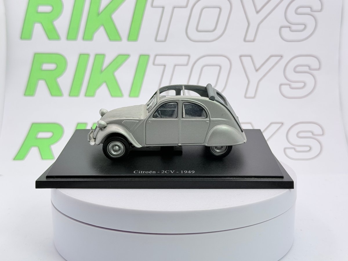 Citroen 2CV Edicola 1/43 Argento - RikiToys - Edicola