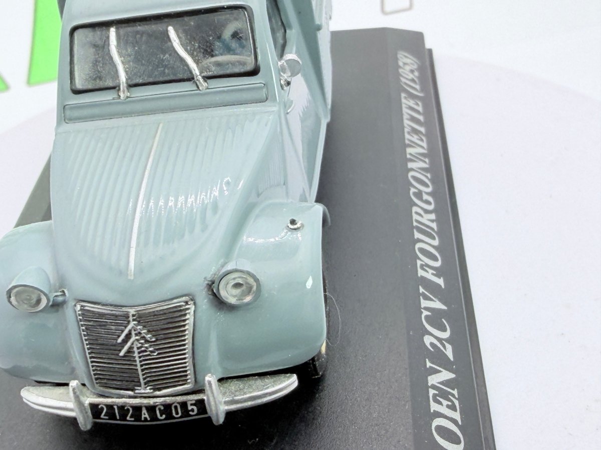 Citroen 2CV Furgone Edicola 1/43 Grigio - RikiToys - Edicola