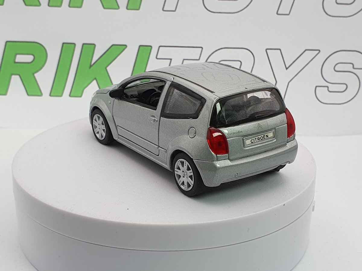 Citroen C1 Welly 1/35 Argento 2005 - RikiToys - Welly#