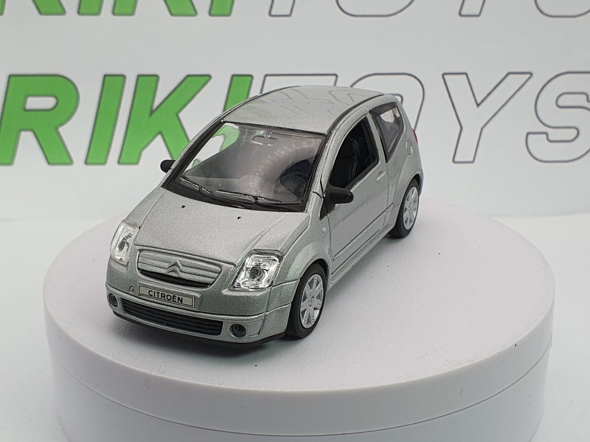 Citroen C1 Welly 1/35 Argento 2005 - RikiToys - Welly#