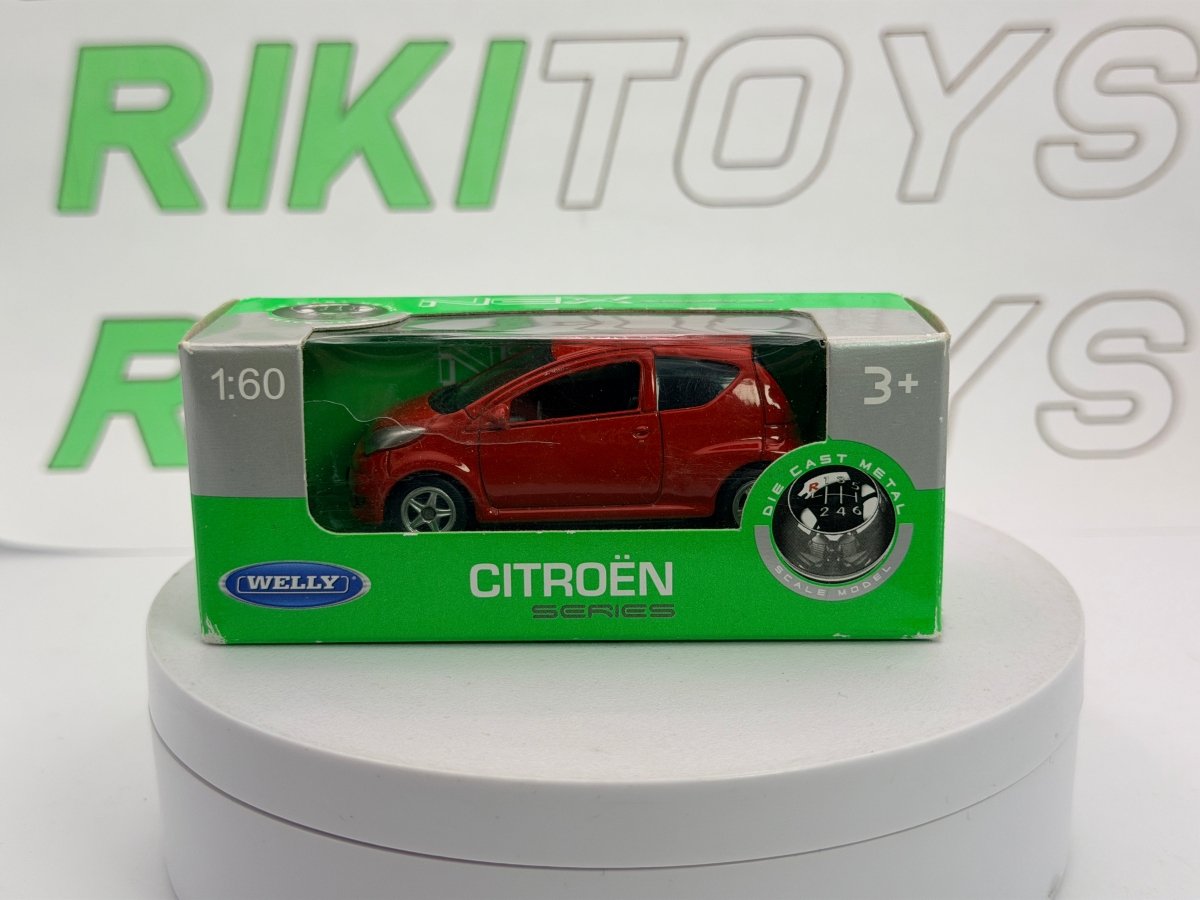Citroen C2 Welly 1/60 Rosso - RikiToys - Welly