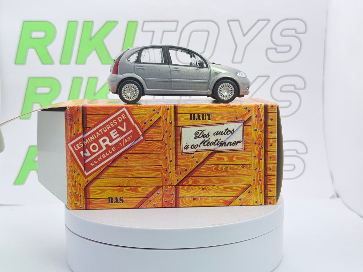 Citroen C3 Norev 1/43 Argento 2002 - RikiToys - Norev#