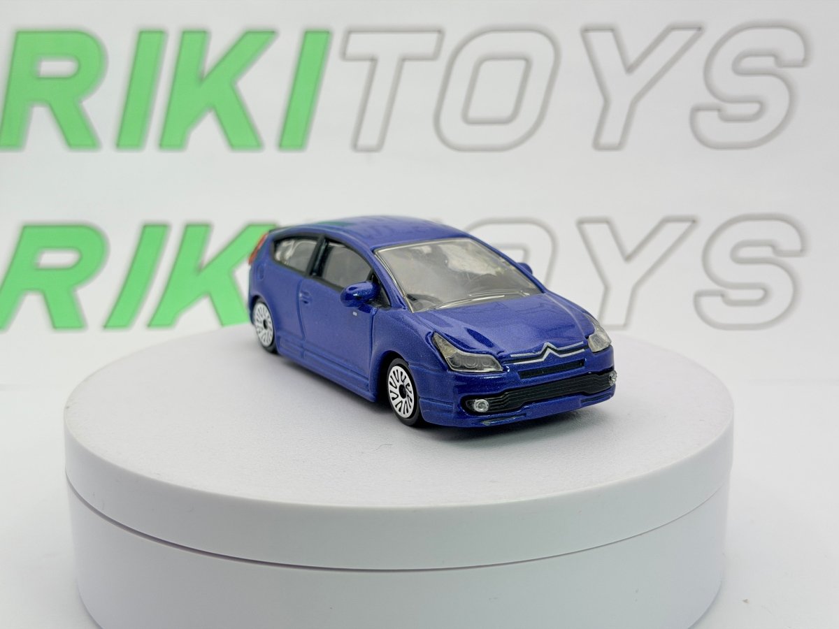 Citroen C4 Burago 1/43 Blu metallizzato - RikiToys - Burago