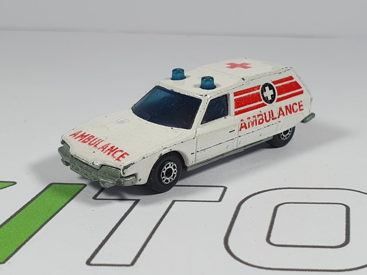Citroen CX Break Ambulance Matchbox 1/60 - RikiToys - Matchbox#