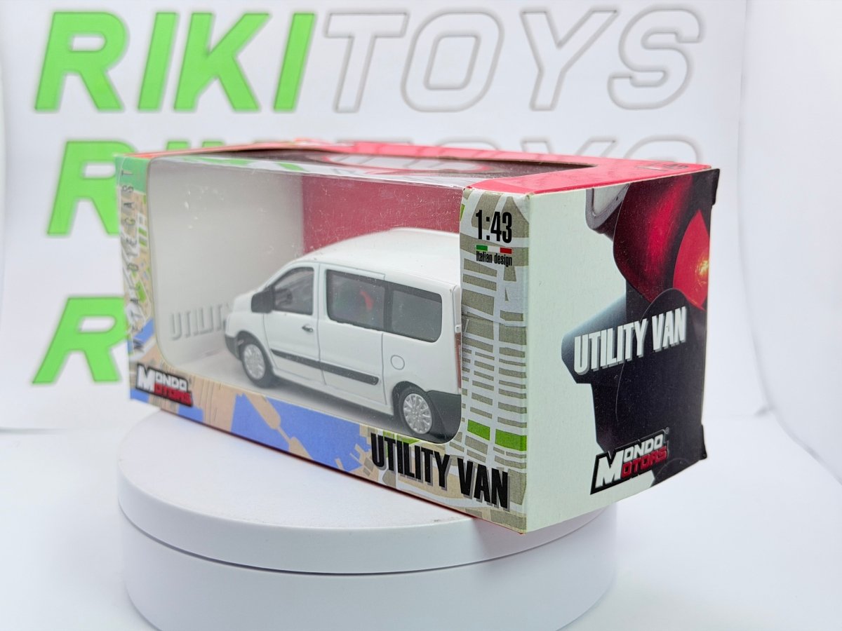 Citroen Jumpy Bus Mondo Motors 1/43 Bianco - RikiToys - Mondo Motors