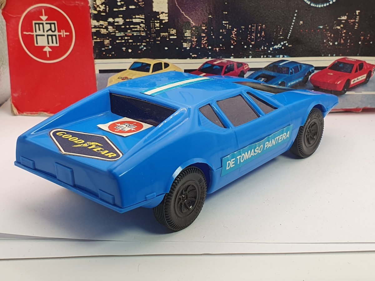 DeTomaso Pantera Reel 1/20 Blu - RikiToys - Reel