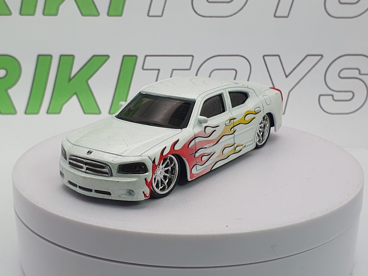 Dodge Charger RT Burago 1/43 Bianco 2006 - RikiToys - Burago