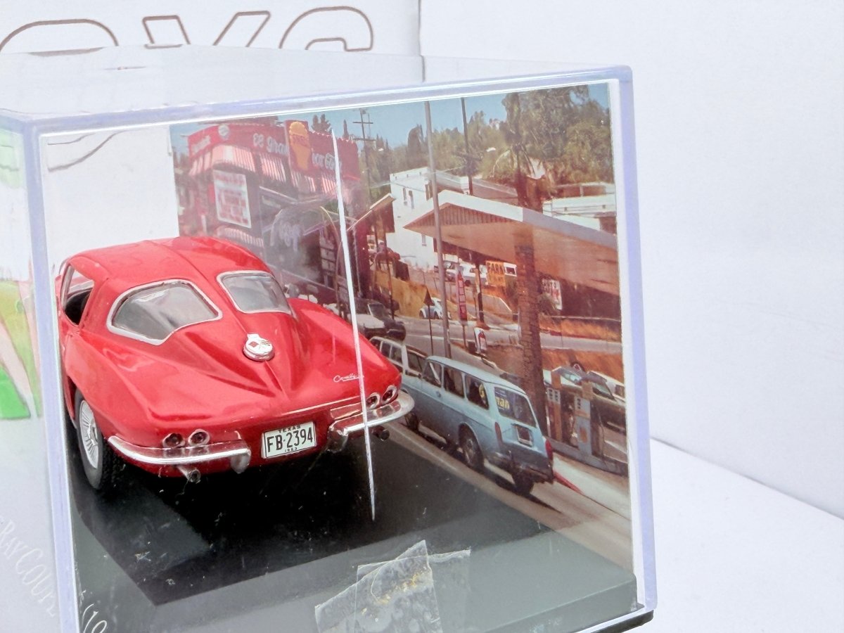 Dodge Corvette C2 Edicola 1/43 Rosso 1963 - RikiToys - Edicola