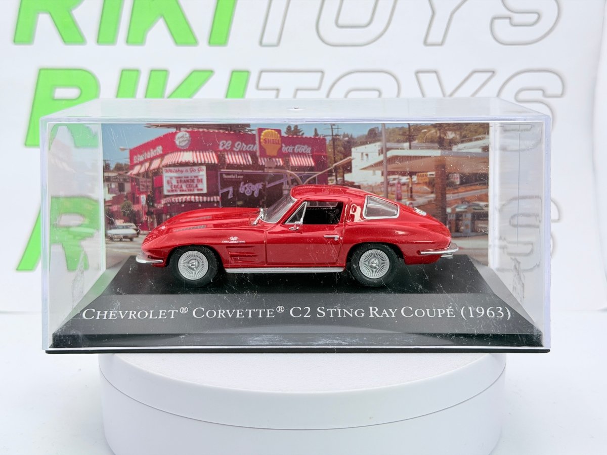 Dodge Corvette C2 Edicola 1/43 Rosso 1963 - RikiToys - Edicola