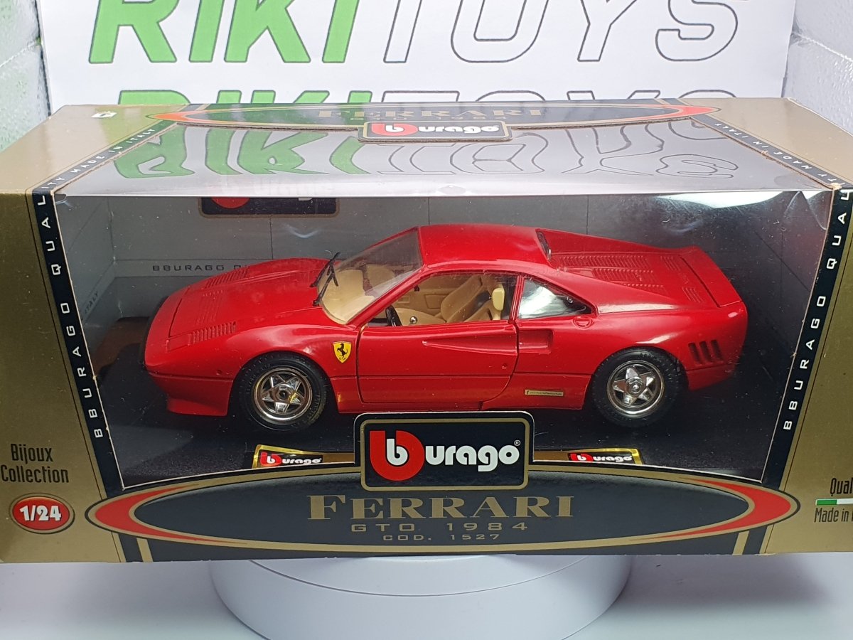 Ferrari 288 GTO Burago 1/24 Rosso - RikiToys - Burago#