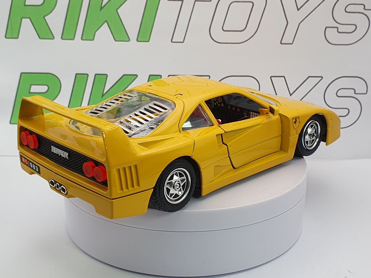 Ferrari F 40 Burago 1/24 Giallo - RikiToys - Burago#