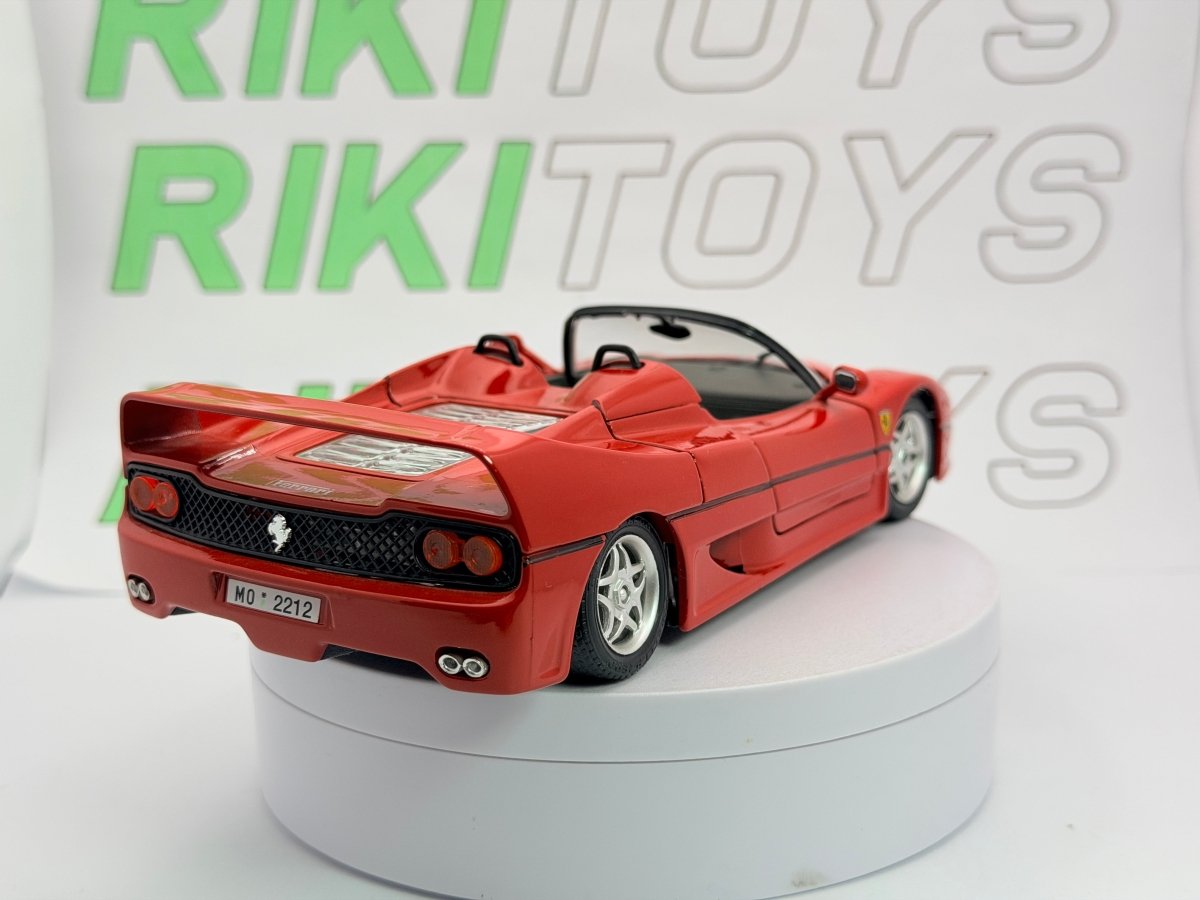 Ferrari F 50 Burago 1/24 Rosso - RikiToys - Burago