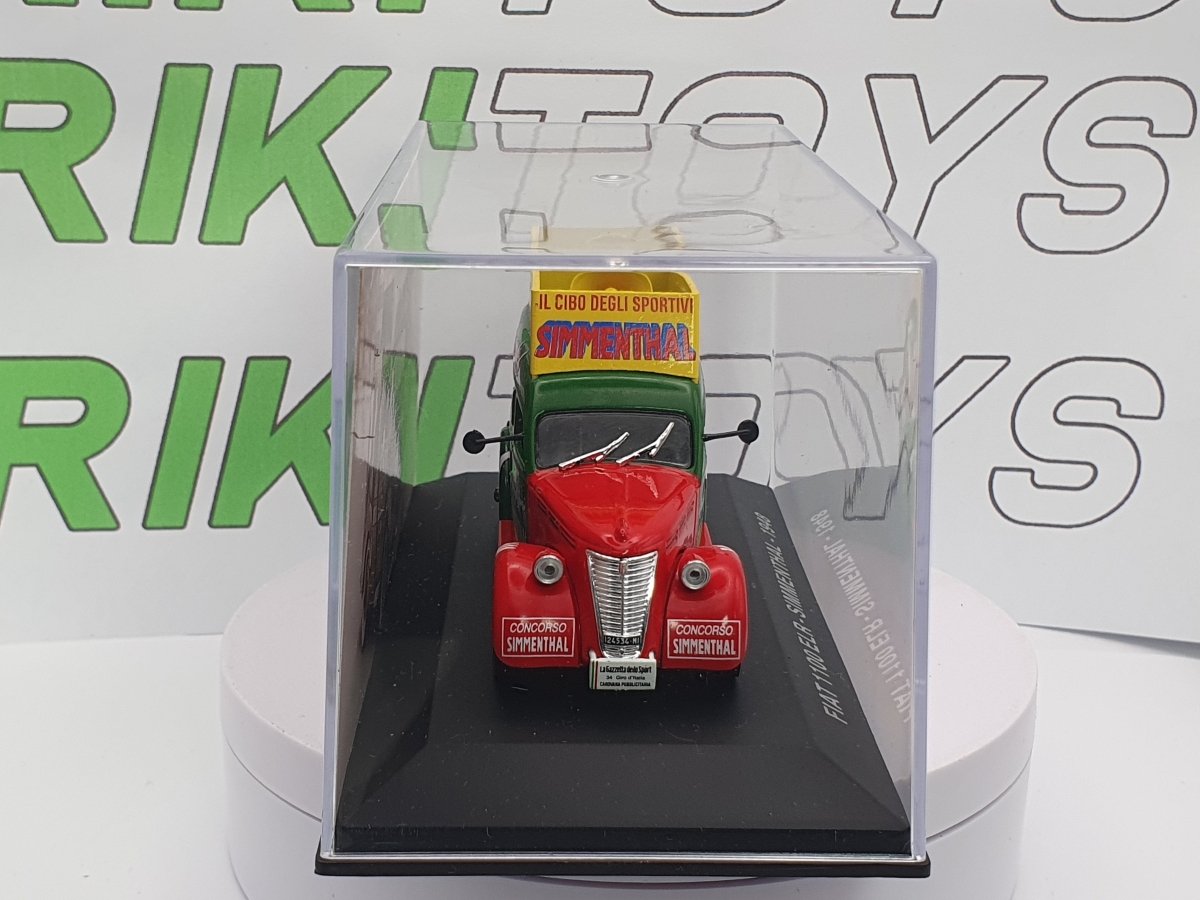 Fiat 1100 ELR Simmenthal 1948 Edicola 1/43 - RikiToys - Edicola#