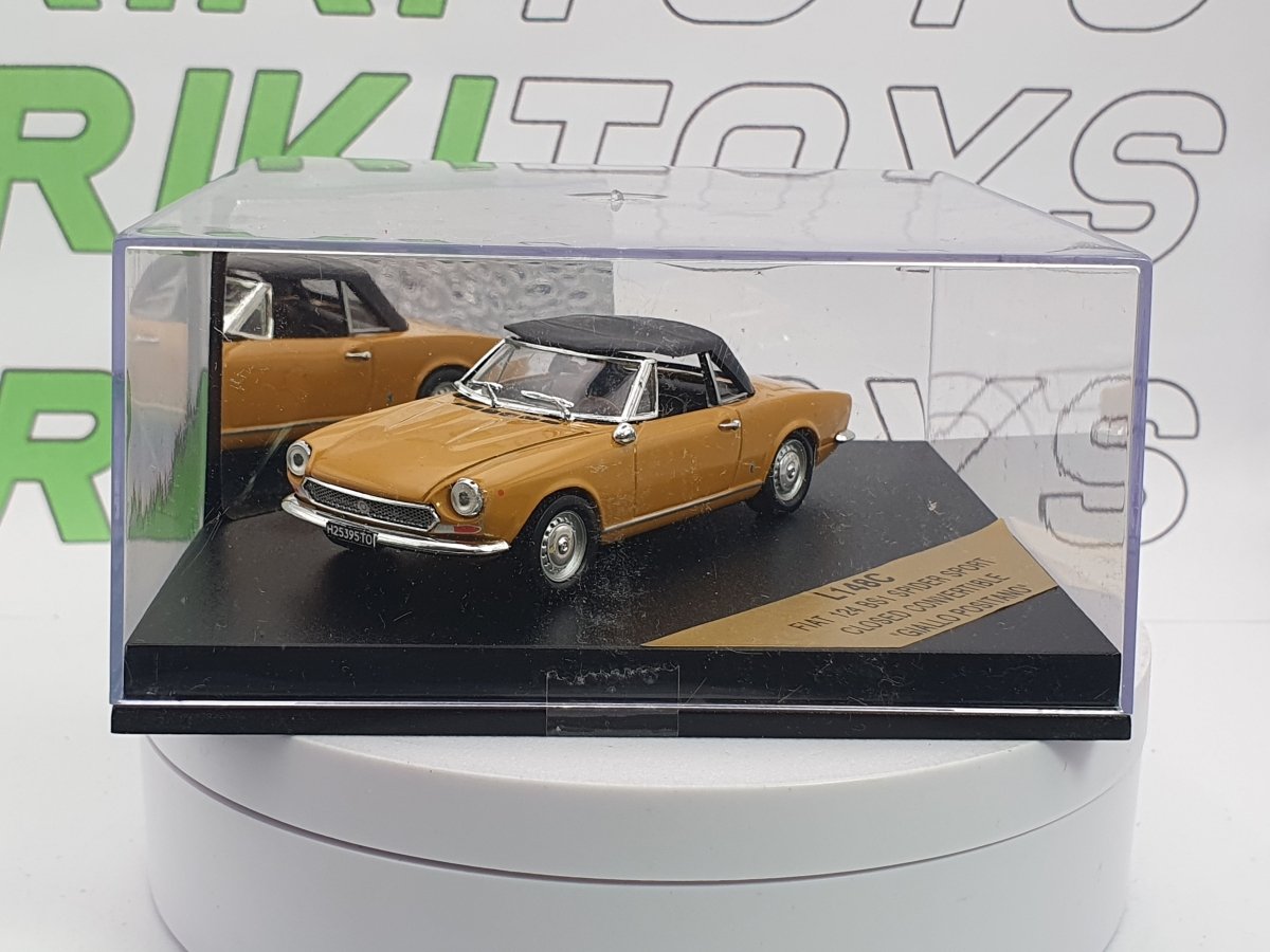 Fiat 124 Sport Spider Vitesse 1/43 Giallo 1968 - RikiToys - Vitesse
