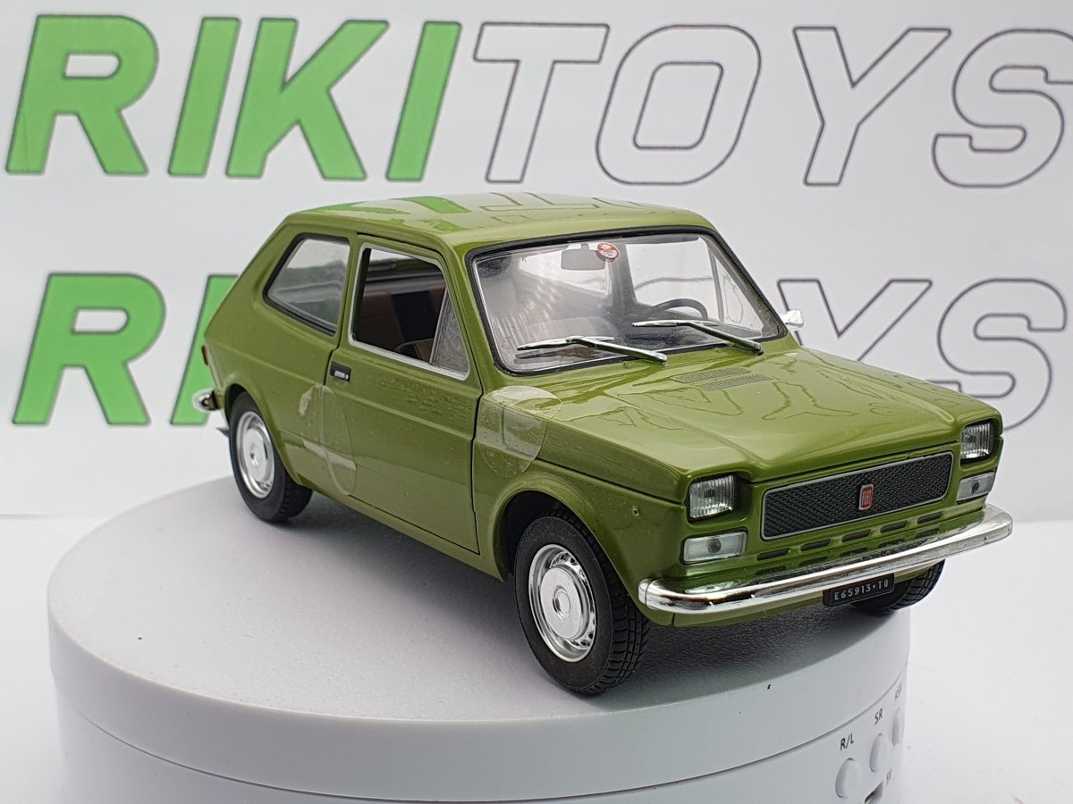 Fiat 127 Leo Models 1/24 Verde - RikiToys - Leo Models#