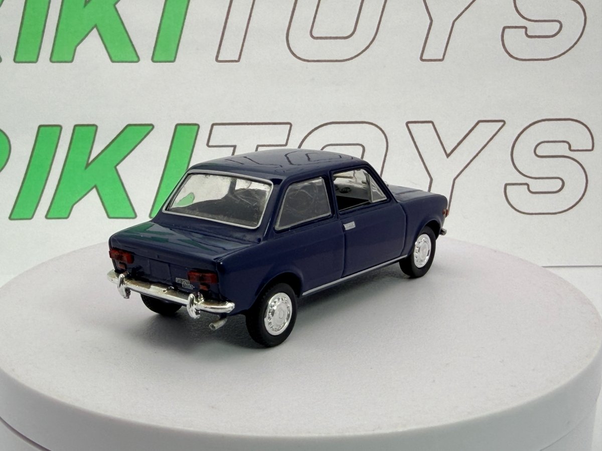 Fiat 128 2 porte Norev 1/43 Blu 1969 - RikiToys - Norev