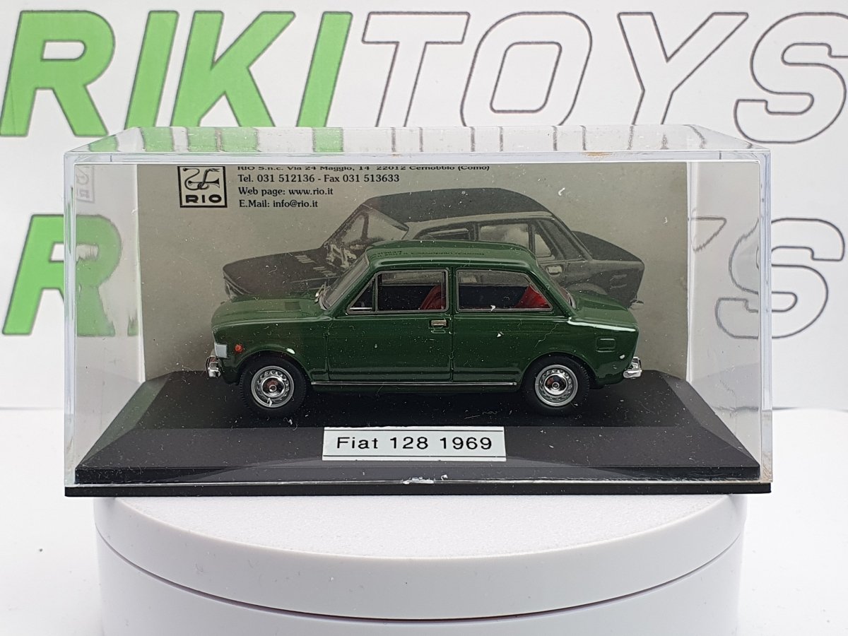 Fiat 128 2 porte Rio 1/43 Verde 1969 - RikiToys - Rio#