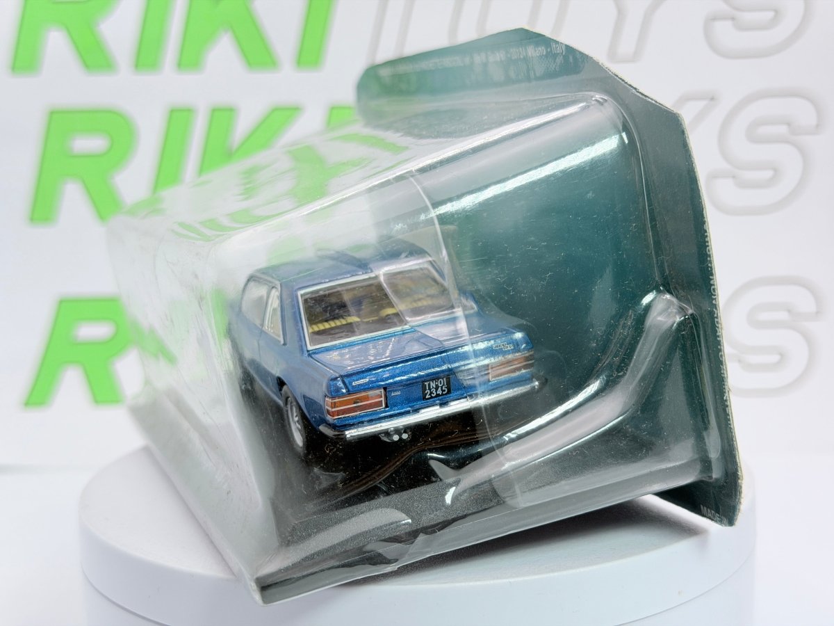 Fiat 130 Coupé Norev 1/43 Blu 1971 - RikiToys - Norev