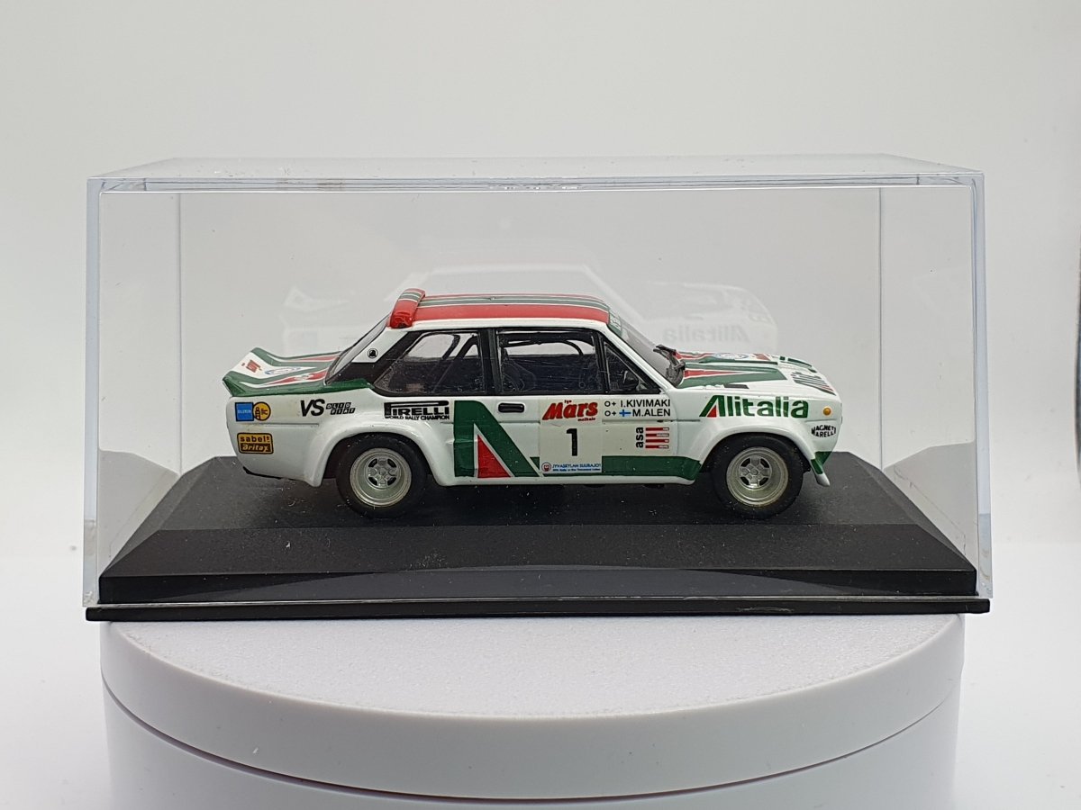 Fiat 131 Abarth Alitalia Edicola 1/43 - RikiToys - Edicola#
