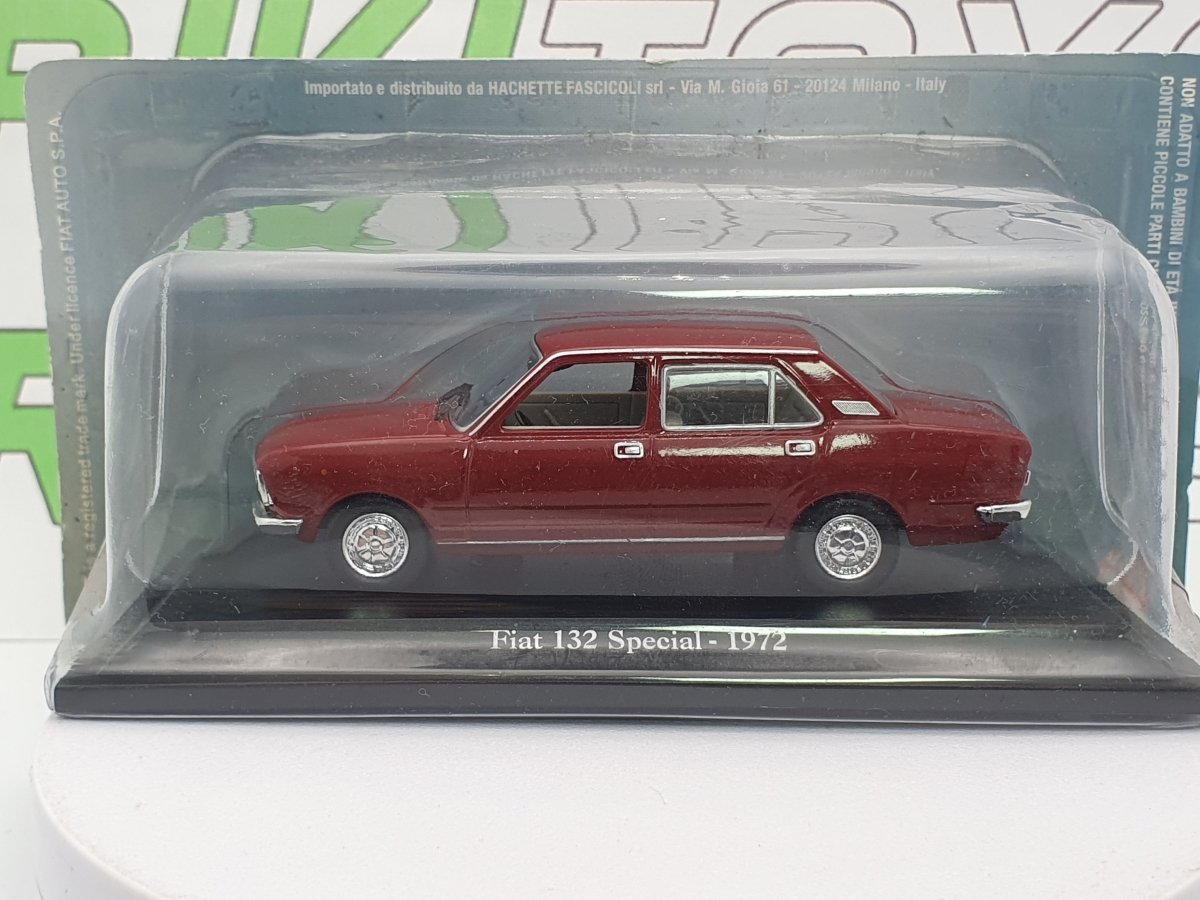 Fiat 132 Special Norev 1/43 Rosso 1972 - RikiToys - Norev