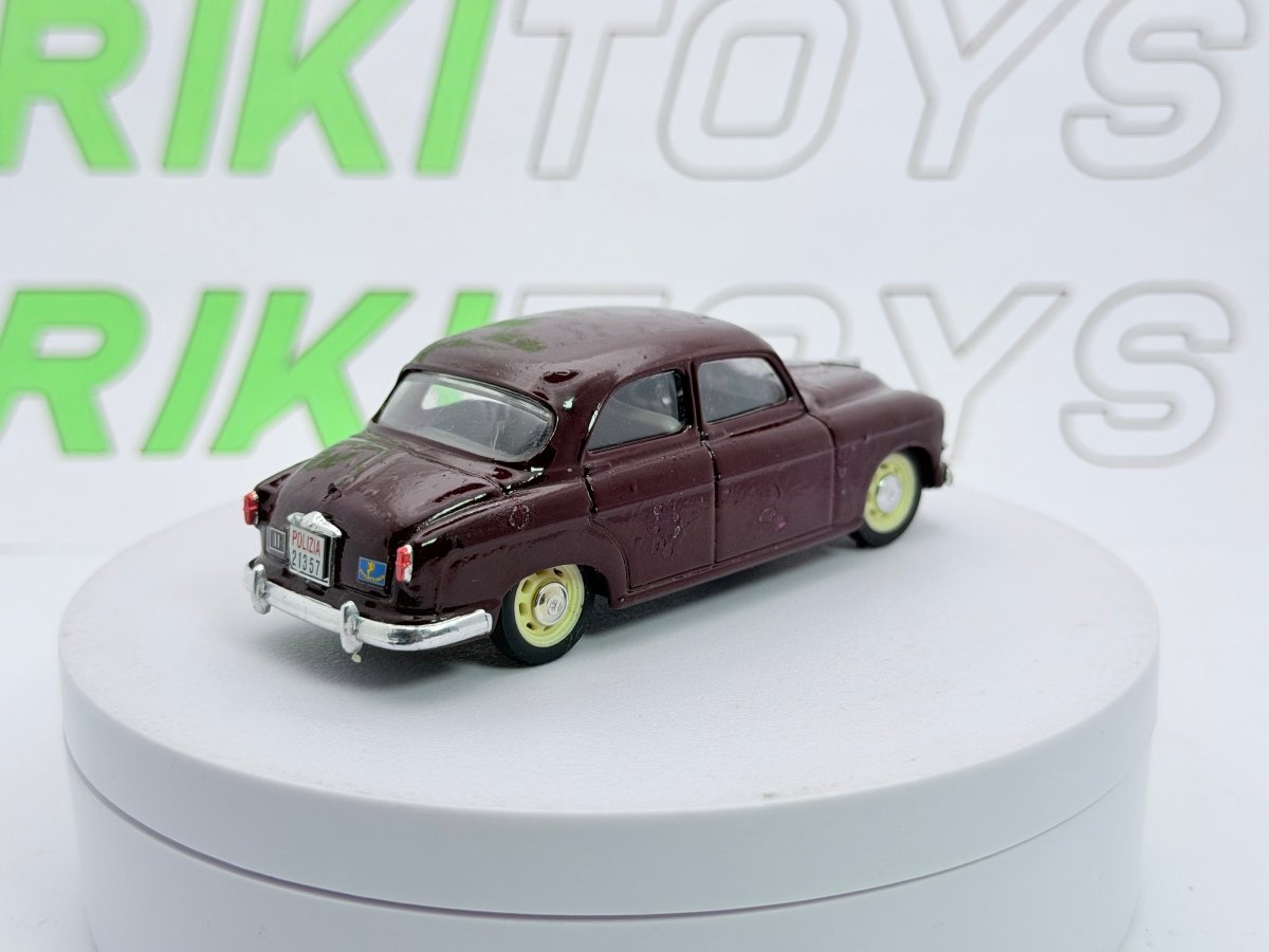 Fiat 1400 B Brumm 1/43 Rosso scuro - RikiToys - Brumm#