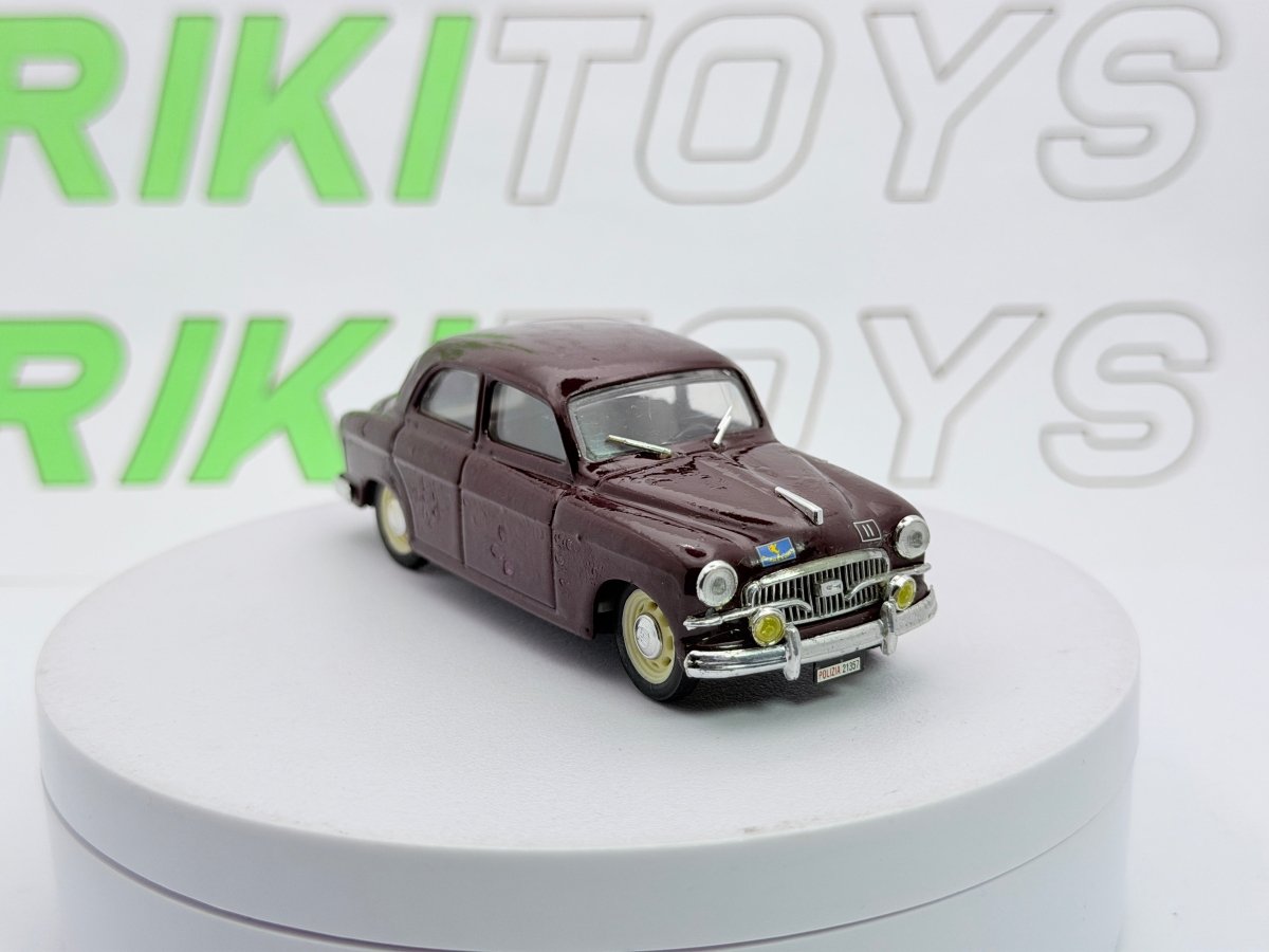 Fiat 1400 B Brumm 1/43 Rosso scuro - RikiToys - Brumm#