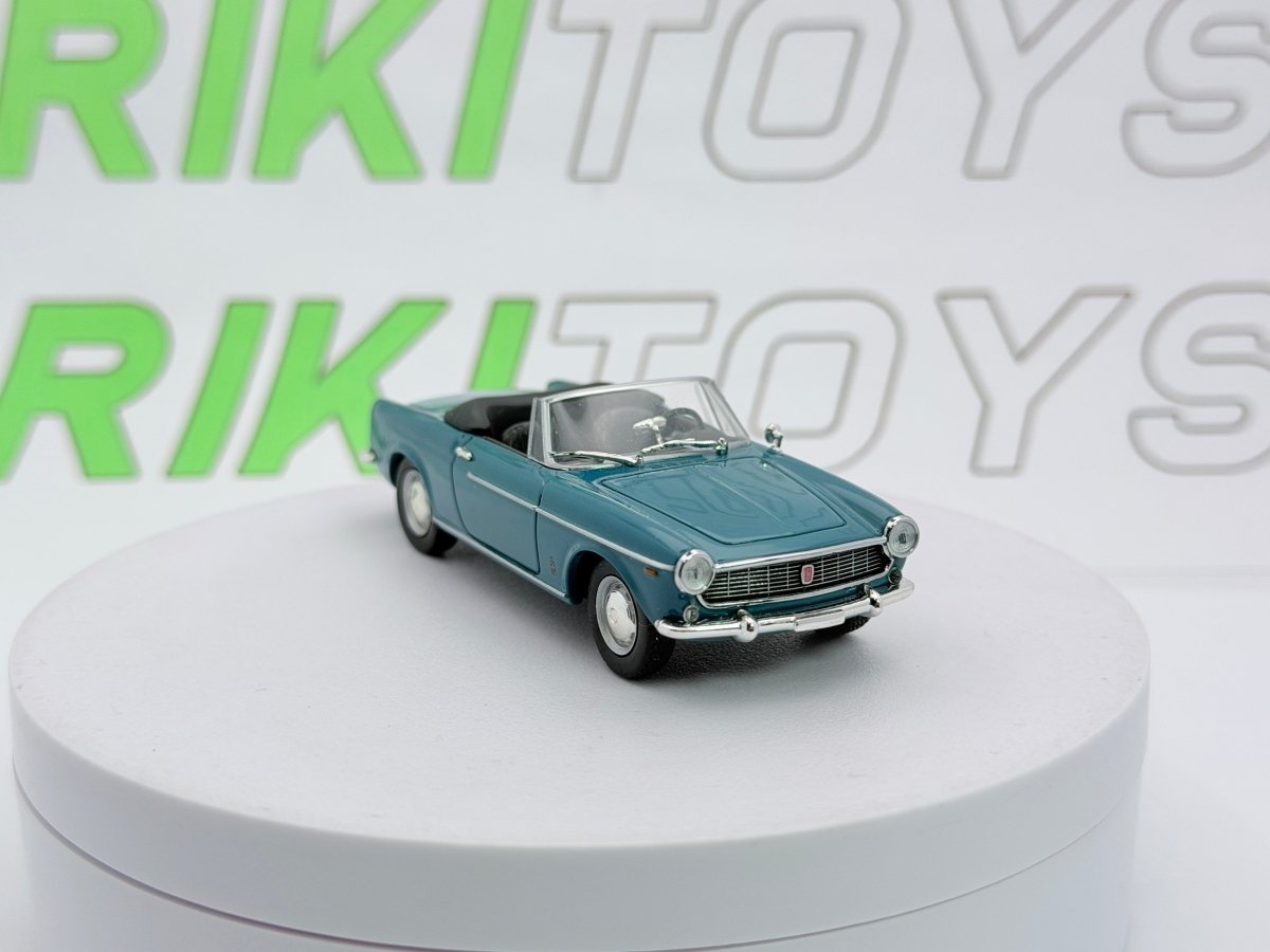 Fiat 1500 Cabrio Norev 1/43 Celeste - RikiToys - Norev
