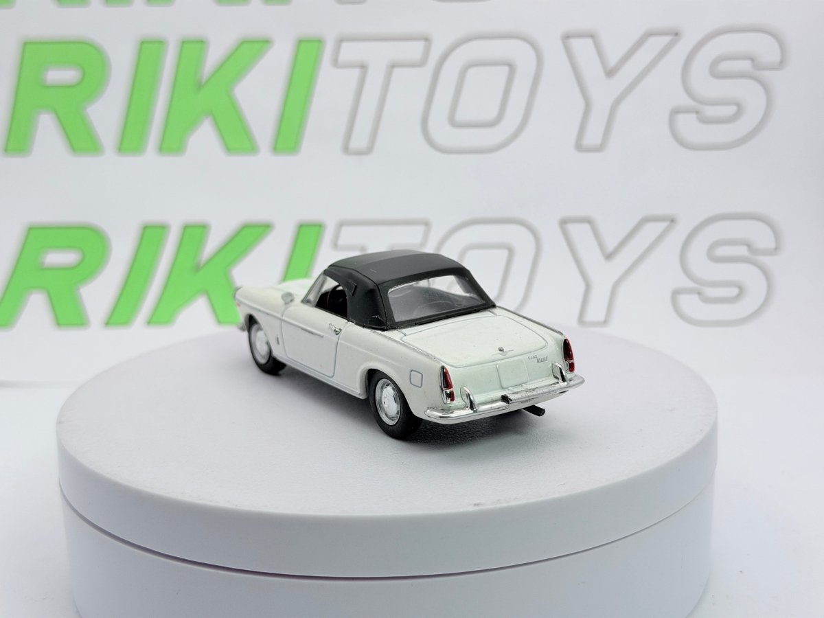 Fiat 1600 S Cabrio Norev 1/43 Bianco - RikiToys - Norev#