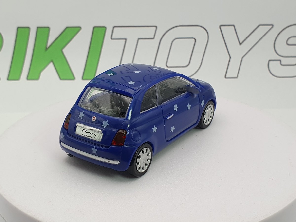 Fiat 500 1/43 Blu 2007 - RikiToys - RikiToys#