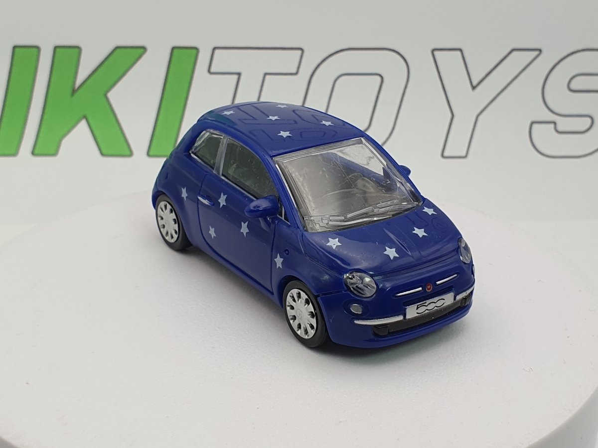 Fiat 500 1/43 Blu 2007 - RikiToys - RikiToys#