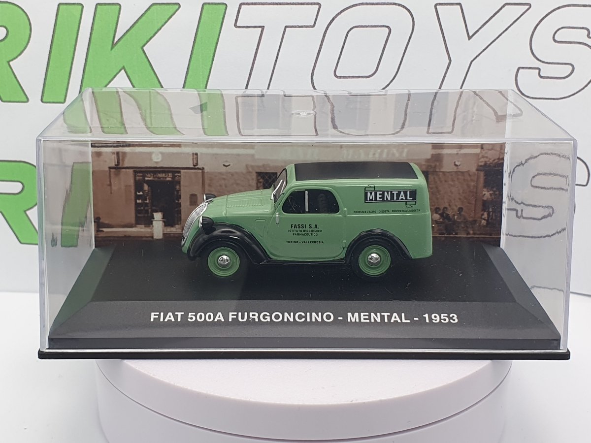 Fiat 500 A Mental 1953 Edicola 1/43 - RikiToys - Edicola#