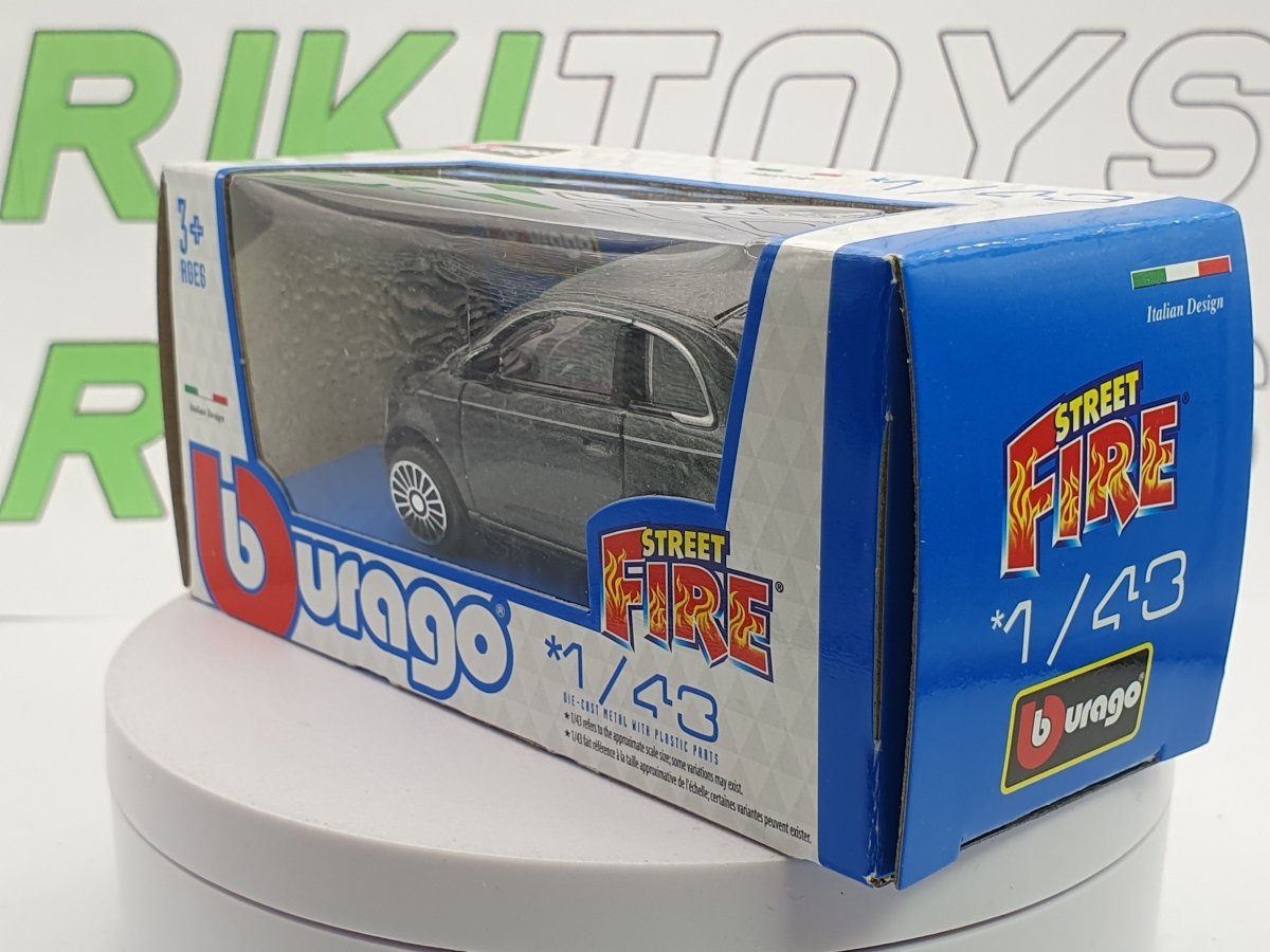 Fiat 500 C Burago 1/43 Grigio 2020 - RikiToys - Burago#
