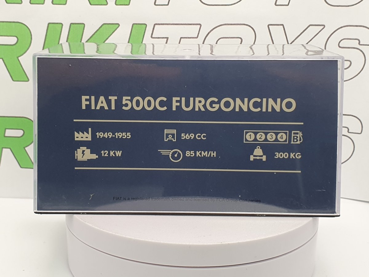 Fiat 500 C Furgonato Auricchio 1951 Edicola 1/43 - RikiToys - Edicola#