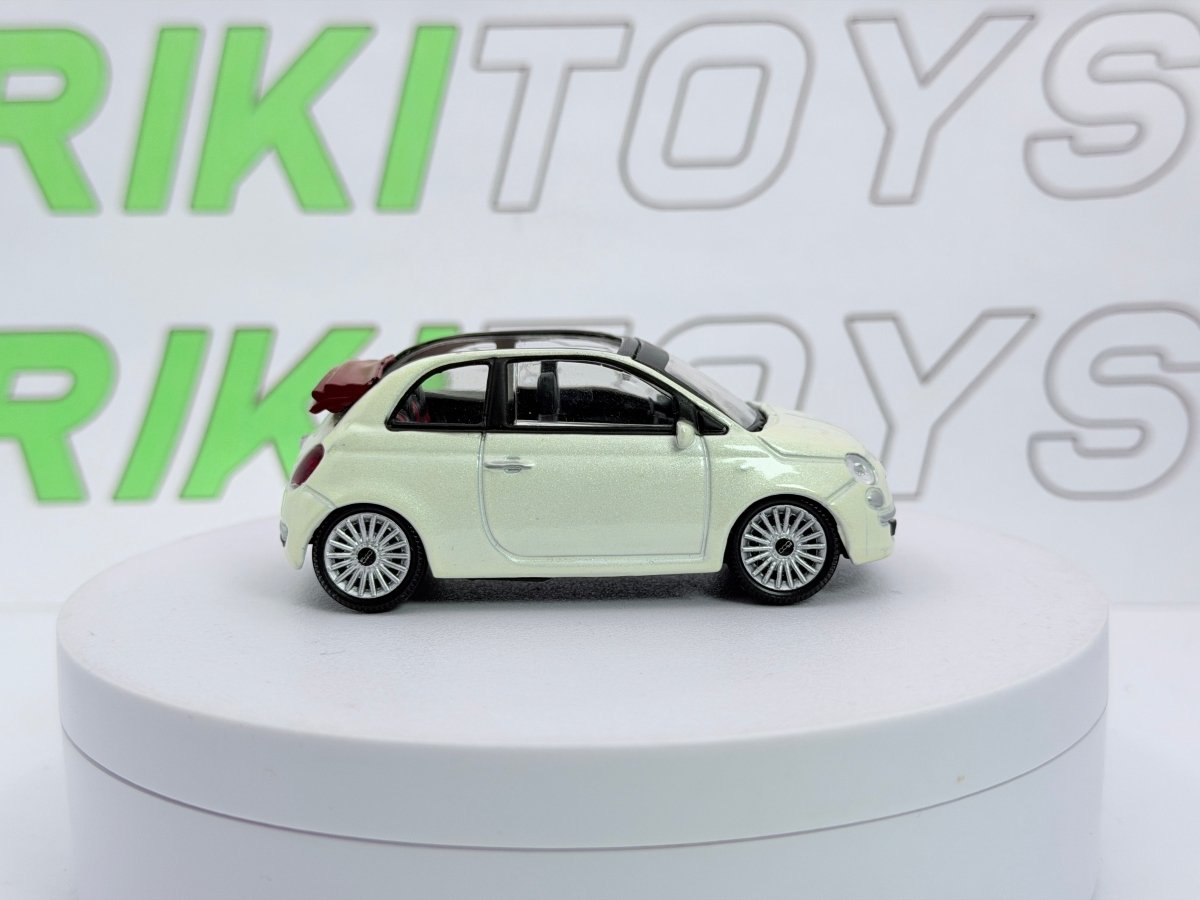 Fiat 500 C Mondo Motors 1/43 Bianco 2009 - RikiToys - Mondo Motors