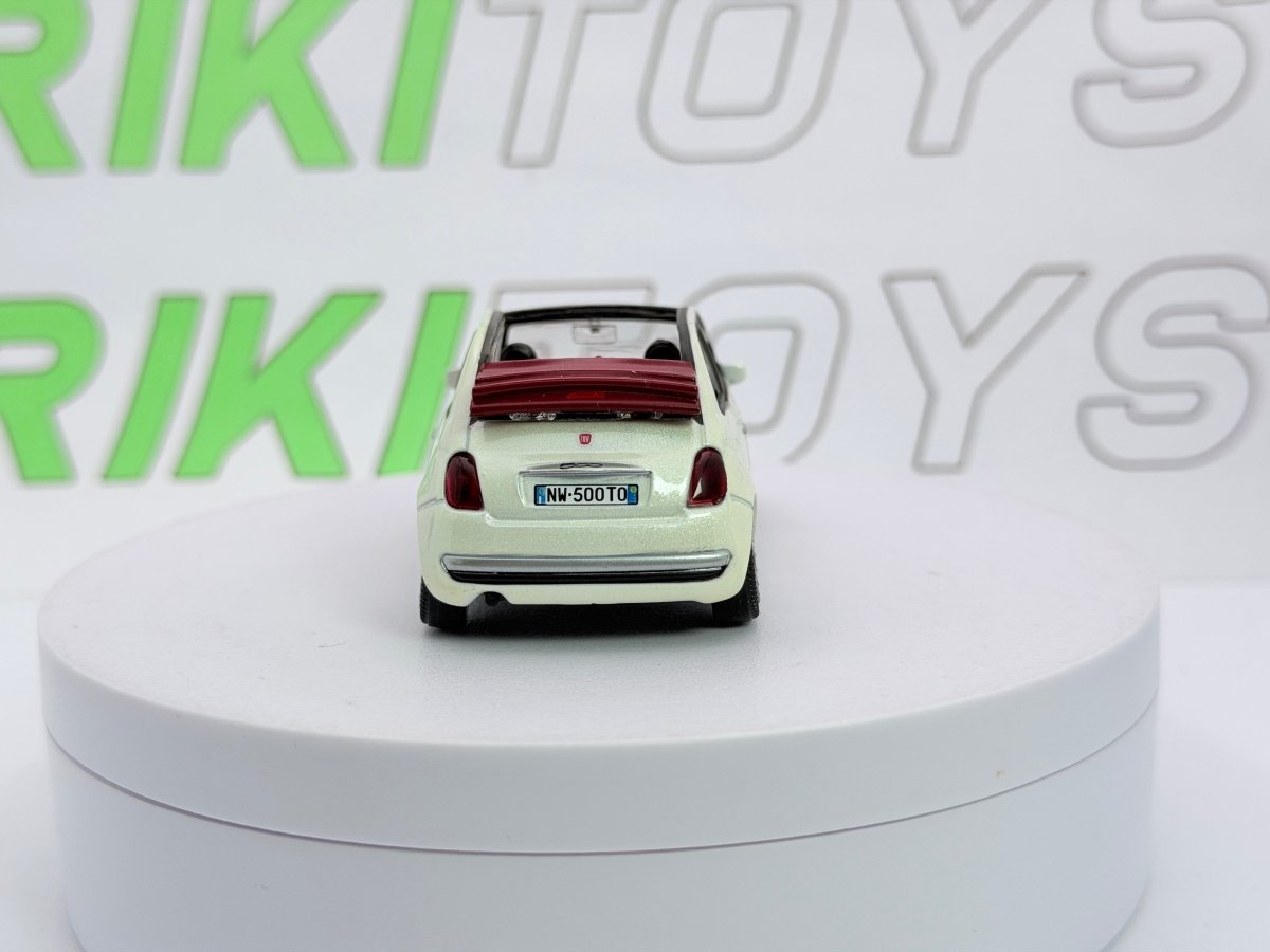 Fiat 500 C Mondo Motors 1/43 Bianco 2009 - RikiToys - Mondo Motors