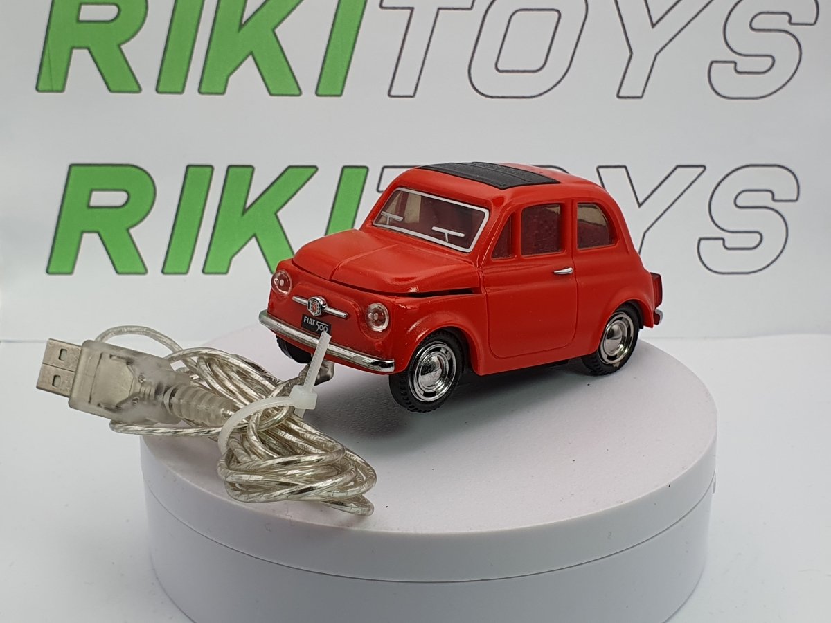 Fiat 500 F Welly 1/35 Rosso 1965 - RikiToys - Welly#