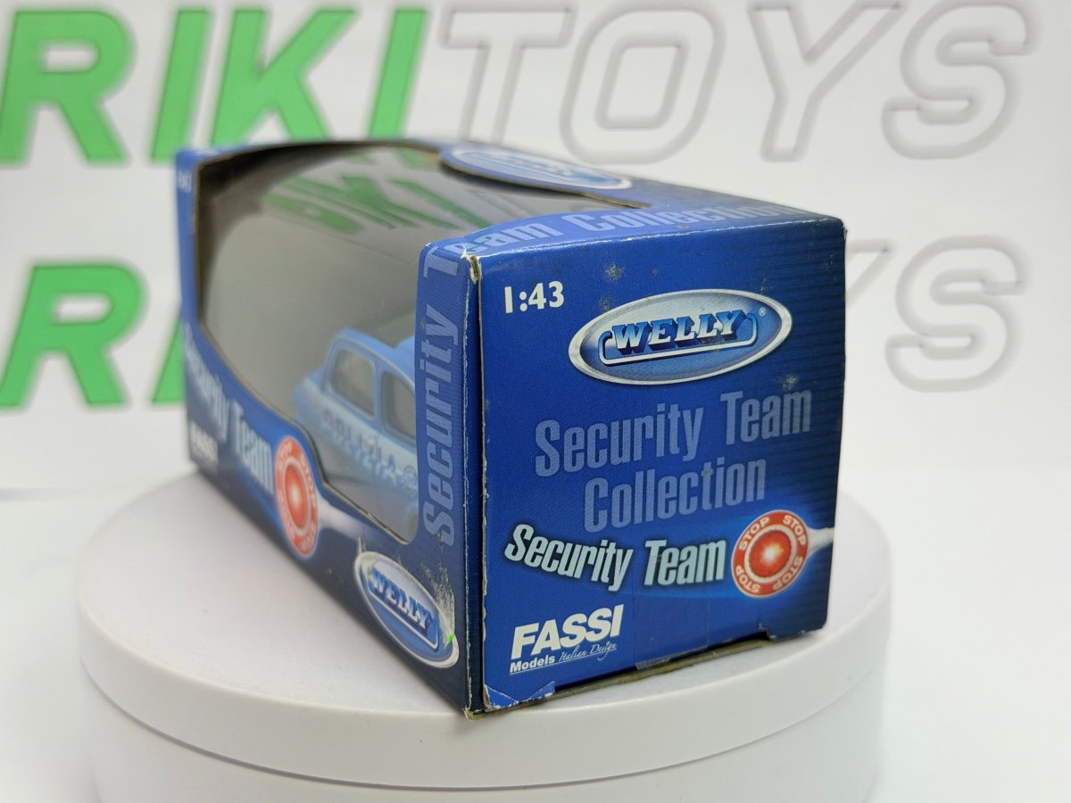 Fiat 500 F Welly 1/40 Azzurro 1965 - RikiToys - Welly