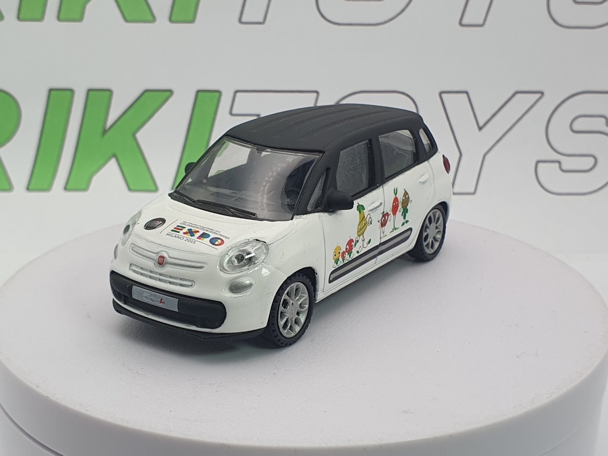 Fiat 500 L Mondo Motors 1/43 Bianco 2012 - RikiToys - Mondo Motors