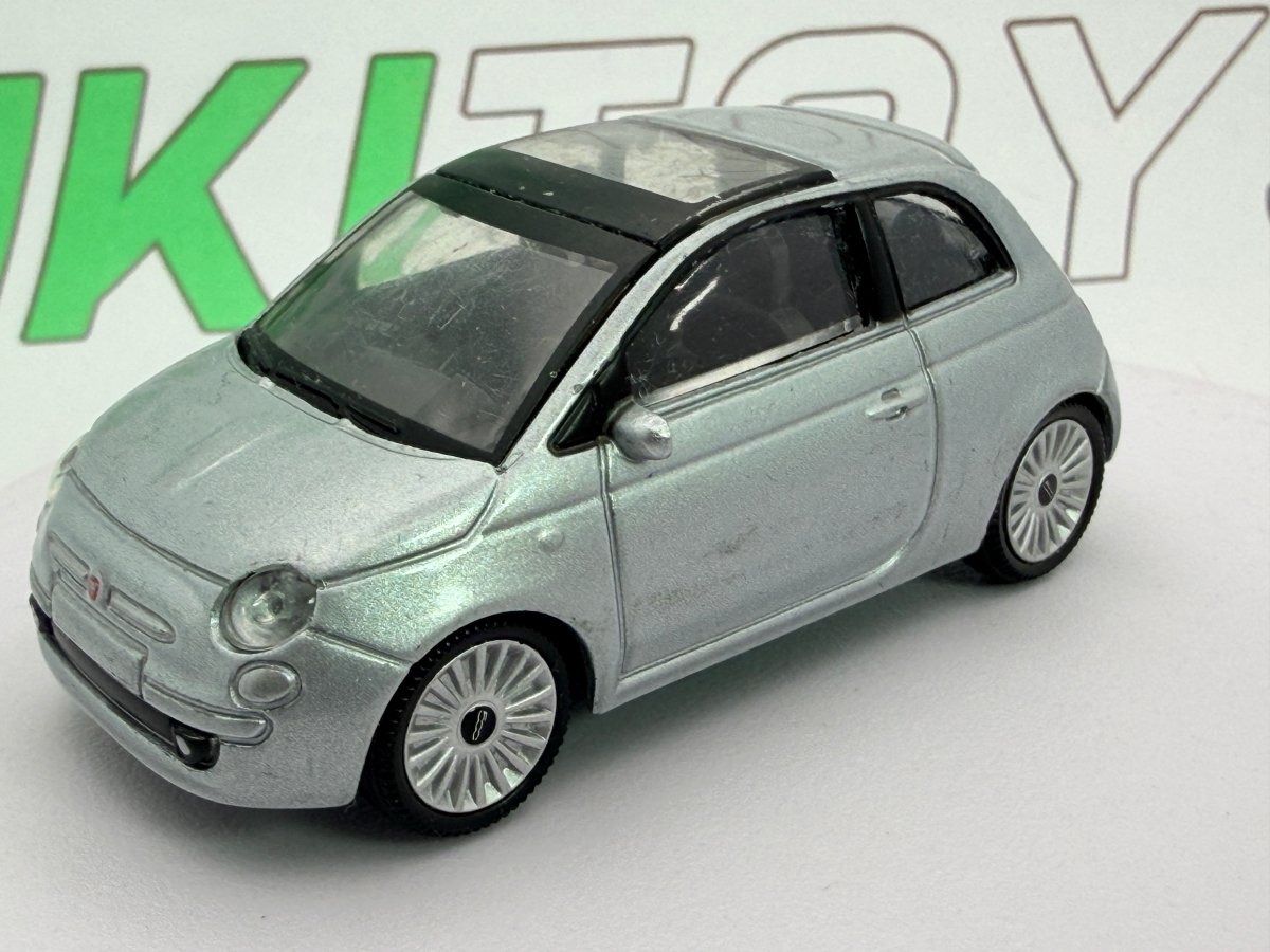 Fiat 500 Mondo Motors 1/43 Argento 2008 - RikiToys - Mondo Motors