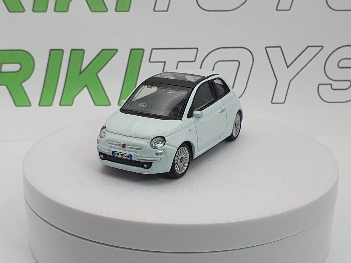 Fiat 500 Mondo Motors 1/43 Azzurro 2007 - RikiToys - Mondo Motors