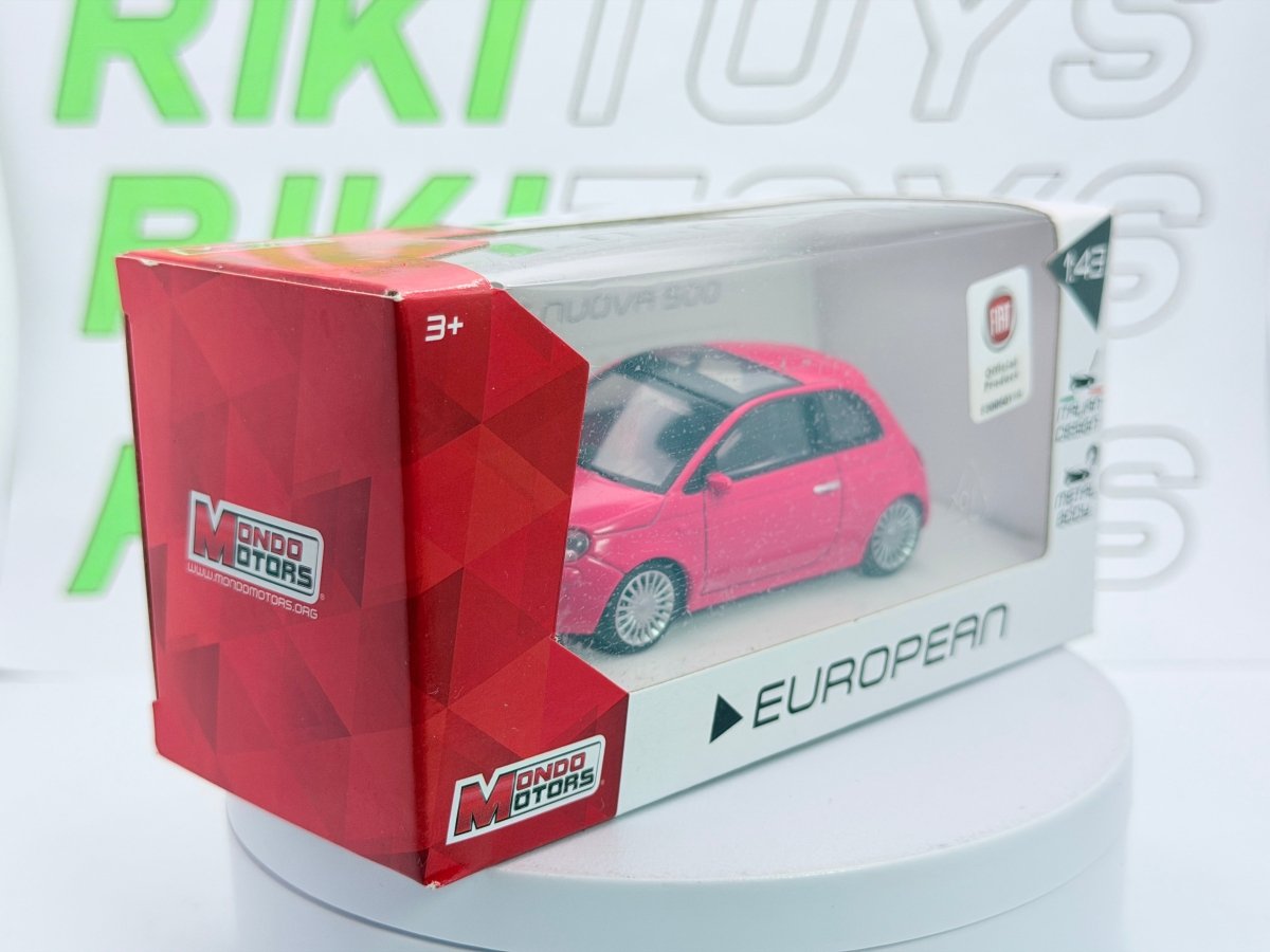 Fiat 500 Mondo Motors 1/43 Fucsia scuro - RikiToys - Mondo Motors#