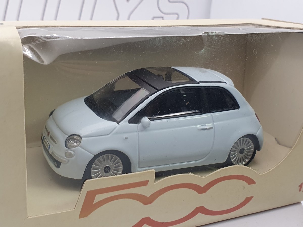 Fiat 500 MondoMotors 1/43 Azzurro chiaro 2007 - RikiToys - MondoMotors