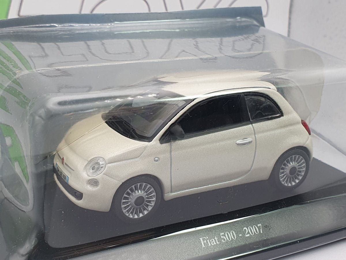Fiat 500 Norev 1/43 Bianco 2007 - RikiToys - Norev