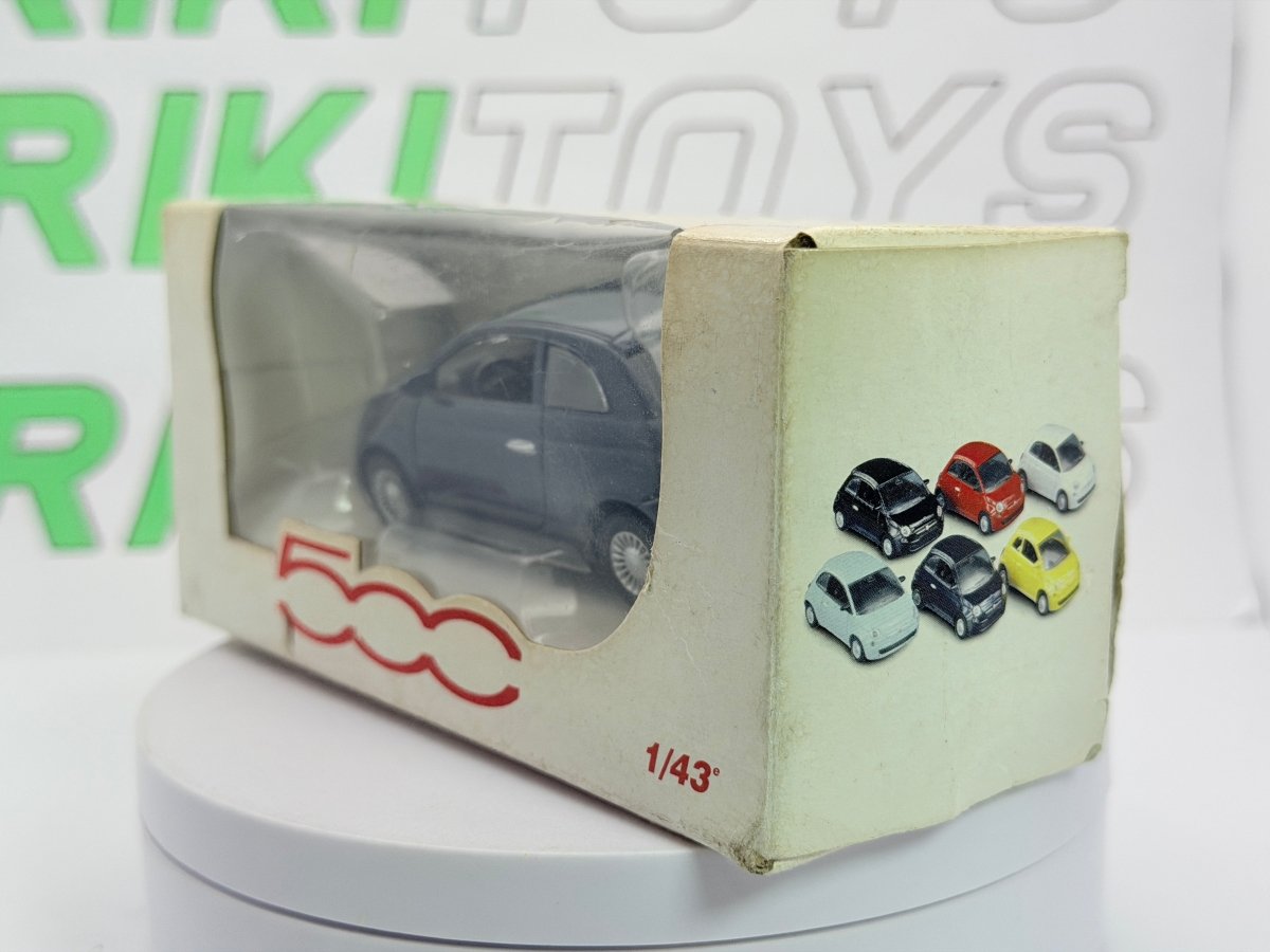 Fiat 500 Norev 1/43 Blu metallizzato 2007 - RikiToys - Norev