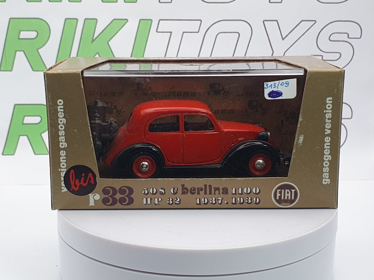 Fiat 508 C Brumm 1/43 Rosso 1937 - RikiToys - Brumm