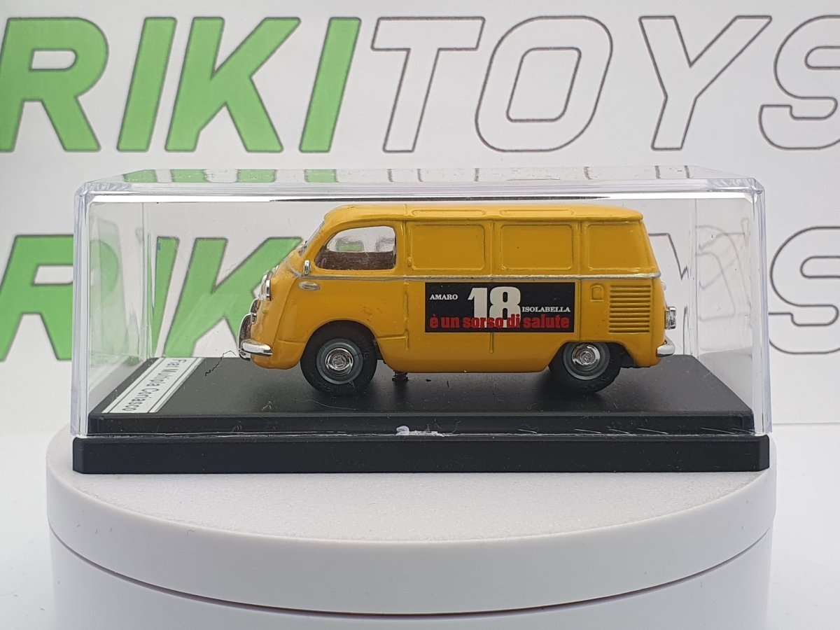 Fiat 600 Furgonato Coriasco Giocher 1/43 Giallo 1956 - RikiToys - Giocher