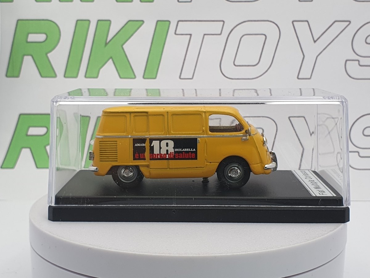 Fiat 600 Furgonato Coriasco Giocher 1/43 Giallo 1956 - RikiToys - Giocher