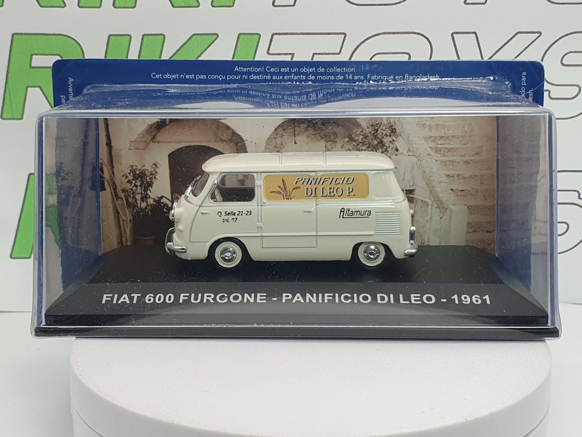Fiat 600 Furgonato Di Leo 1961 Edicola 1/43 - RikiToys - Edicola#