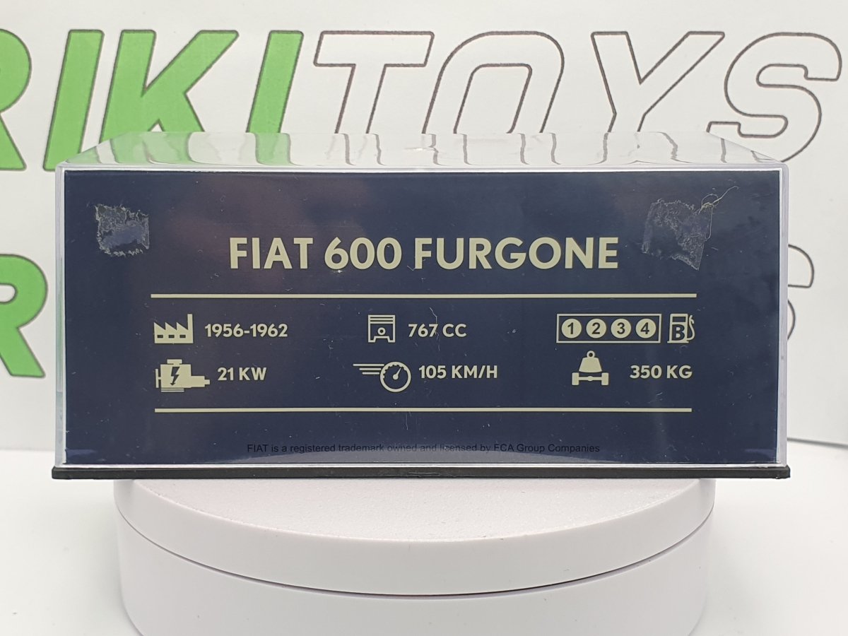 Fiat 600 Furgonato Di Leo Edicola 1/43 - RikiToys - Edicola#